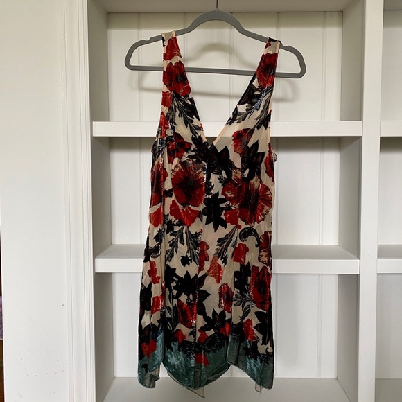 Free People Intimately Burnout Hanky Hem Slip - Picture 2 of 5